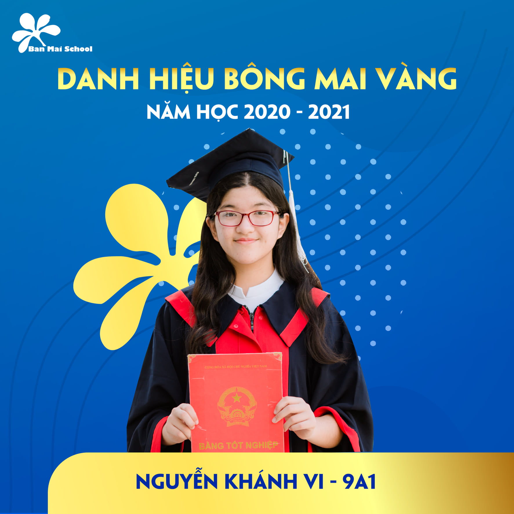 Danh hiệu bông mai vàng 5