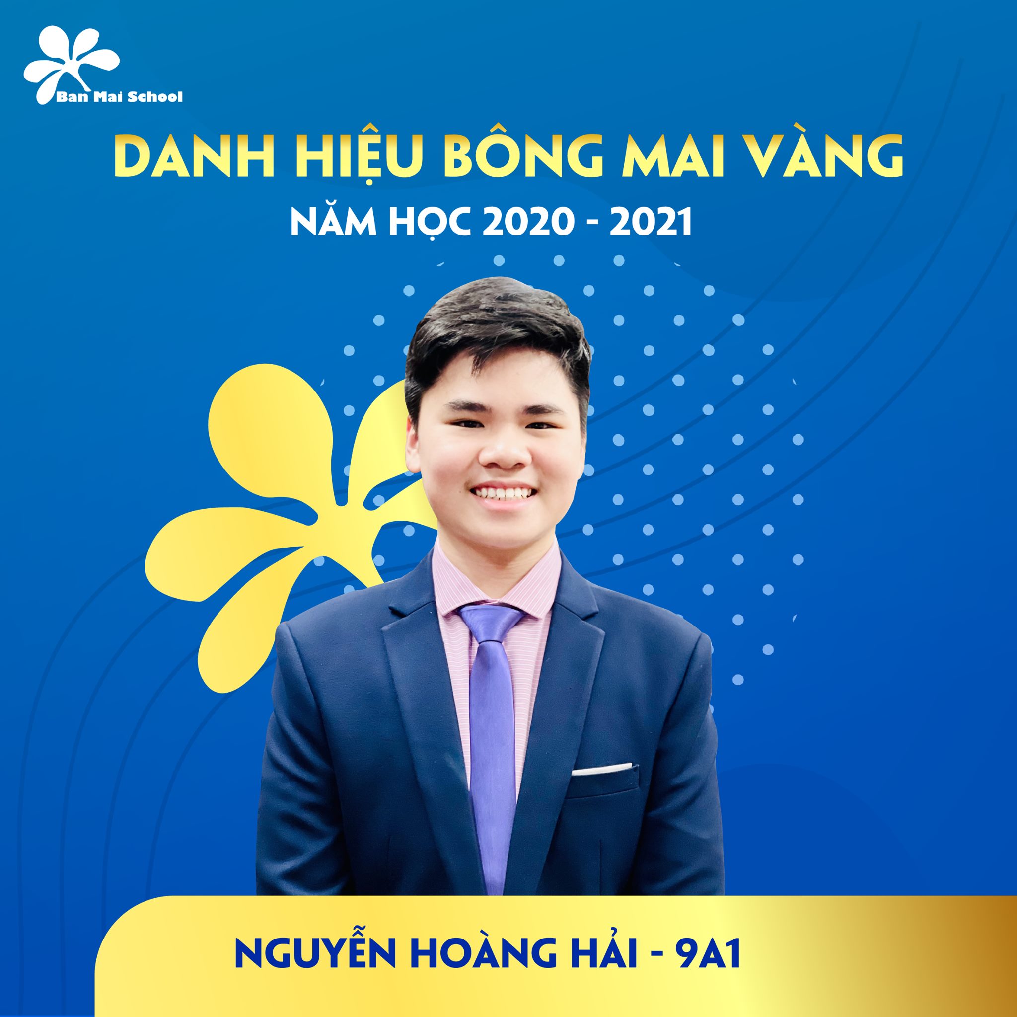 Danh hiệu bông mai vàng 6